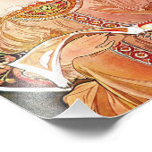 アルフォンスミュシャデイドリームフローラヴィンテージアールヌーボー フォトプリント (角)