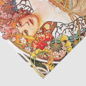 アルフォンスミュシャデイドリームフローラヴィンテージアールヌーボー 薄葉紙 (詳細)