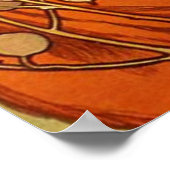 アルフォンスミュシャトパーズポスター ポスター (角)