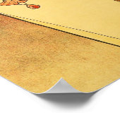 アルフォンスミュシャトラピスチン新しい ポスター (角)