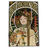 アルフォンスミュシャトラピスチン新しい ミディアムペーパーバッグ (正面)