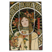 アルフォンスミュシャトラピスチン新しい ミディアムペーパーバッグ (裏面)