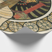 アルフォンスミュシャトラピスチン新しい ラッピングペーパー (角)