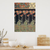 アルフォンスミュシャドキュメントデコラティフズギャラリーHD ポスター (キッチン)