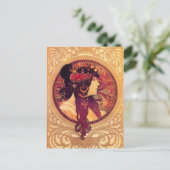 アルフォンスミュシャドンナオレチニポストカード ポストカード (スタンド正面)