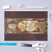 アルフォンスミュシャナイトレスト 薄葉紙 (クラフト)