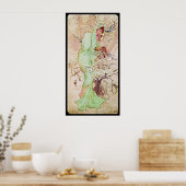 アルフォンスミュシャハイバーウィンター ポスター (キッチン)