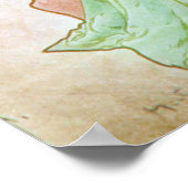 アルフォンスミュシャハイバー/冬， 1896 ポスター (角)