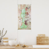 アルフォンスミュシャハイバー/冬， 1896 ポスター (キッチン)