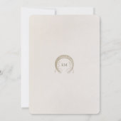 アルフォンスミュシャバラお祝い・オブ・ライフ 招待状 (裏面)