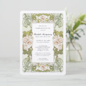 アルフォンスミュシャバラお祝い・オブ・ライフ 招待状 (スタンド正面)