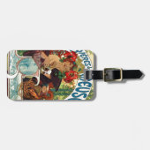 アルフォンスミュシャビエレスデラミューズ ラゲッジタグ (正面横)