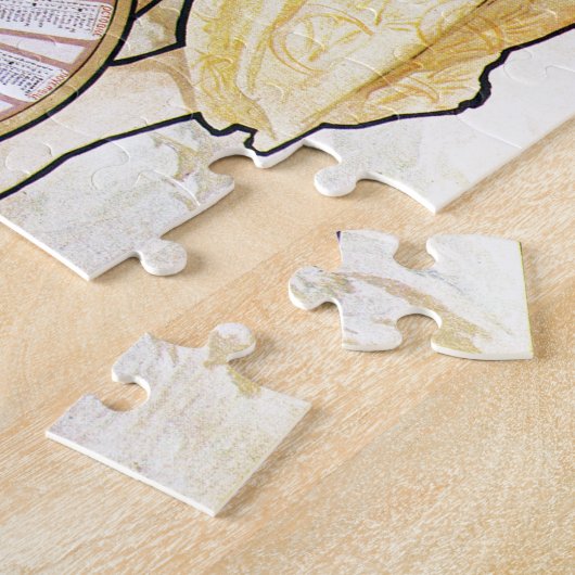 アルフォンスミュシャビスクイツレフェヴル ジグソーパズル (側面)