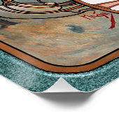 アルフォンスミュシャビスケットLefevre-Utile Speckled From ポスター (コーナー)