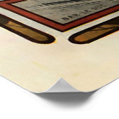 アルフォンスミュシャビール広告 ポスター (角)