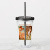 アルフォンスミュシャフォーシーズンズ アクリルタンブラー (正面)