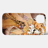 アルフォンスミュシャフラワー Case-Mate iPhoneケース (裏面 (横))