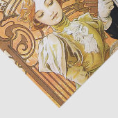 アルフォンスミュシャフリートヴィンテージロマンチックアールヌーボー 薄葉紙 (詳細)