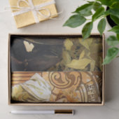 アルフォンスミュシャフリートヴィンテージロマンチックアールヌーボー 薄葉紙 (ギフト)