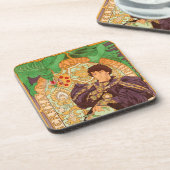 アルフォンスミュシャプリンスアンドドラゴン コースター (左側)