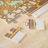 アルフォンスミュシャプリンスアンドドラゴン ジグソーパズル (側面)