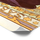 アルフォンスミュシャプリンスアンドドラゴン ポスター (角)