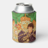 アルフォンスミュシャプリンスアンドドラゴン 缶クーラー (缶裏面)
