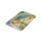 アルフォンスミュシャプリンセスヒヤシンスアールヌーボー バスマット (アングル)