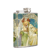 アルフォンスミュシャプリンセスヒヤシンスアールヌーボー フラスク (右)