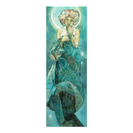 アルフォンスミュシャムーンライトクレアドゥルネアールヌーボー フォトプリント           