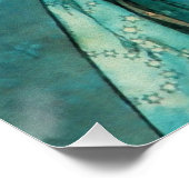 アルフォンスミュシャムーンライトクレアドゥルネアールヌーボー ポスター (コーナー)