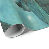 アルフォンスミュシャムーンライトクレアドゥルネアールヌーボー ラッピングペーパー (ロールコーナー)