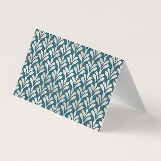 アルフォンスミュシャムーンライトクレアドゥルネアールヌーボー 名刺 (裏面)