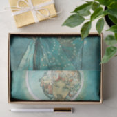 アルフォンスミュシャムーンライトクレアドゥルネアールヌーボー 薄葉紙 (ギフト)