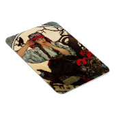 アルフォンスミュシャモラヴィア先生ズコーアマグネット マグネット (右側)