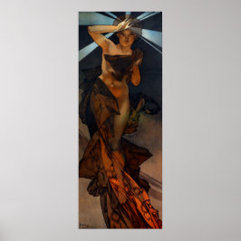 アルフォンスミュシャモーニングスターポスター ポスター