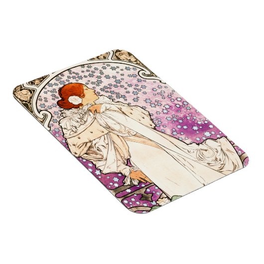 アルフォンスミュシャラダム1896アールヌーボーヴィンテージ マグネット (右側)