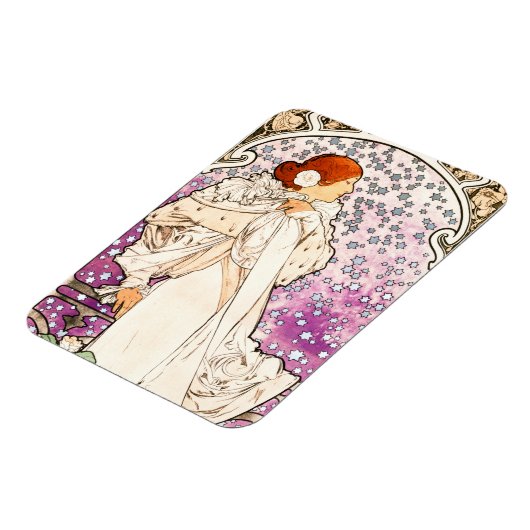 アルフォンスミュシャラダム1896アールヌーボーヴィンテージ マグネット (左側)