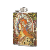 アルフォンスミュシャラプルーム〔占星術の〕十二宮図アールヌーボーヴィンテージ フラスク (左)