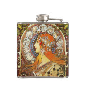 アルフォンスミュシャラプルーム〔占星術の〕十二宮図アールヌーボーヴィンテージ フラスク (裏面)