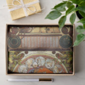 アルフォンスミュシャラプルーム〔占星術の〕十二宮図アールヌーボーヴィンテージ 薄葉紙 (ギフト)