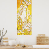 アルフォンスミュシャリリポスター ポスター (キッチン)