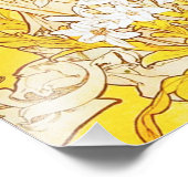 アルフォンスミュシャリリープリント フォトプリント            (角)