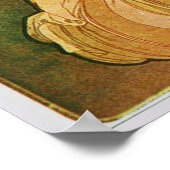 アルフォンスミュシャレベリデイドリーム ポスター (角)