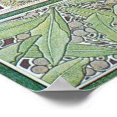 アルフォンスミュシャローレルアールヌーボーポスタープリント ポスター (角)