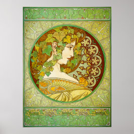 アルフォンスミュシャローレルポスター ポスター