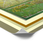 アルフォンスミュシャローレ葉ル16 x 20 ポスター (角)