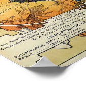 アルフォンスミュシャヴィンテージアールヌーボーポスター ポスター (角)