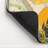 アルフォンスミュシャヴィンテージウィットマンズアド マウスパッド (コーナー)