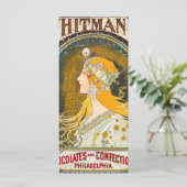 アルフォンスミュシャヴィンテージウィットマンズアド メニュー (スタンド正面)